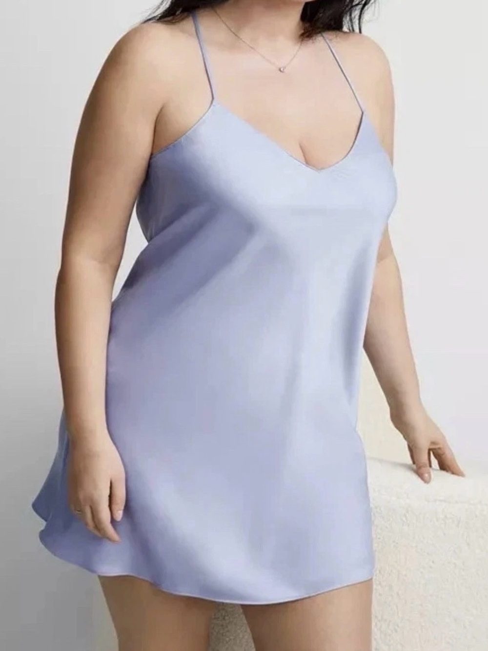 State of Day Women's Crepe de Chine Chemise Eventide
Size XS
MRSP $59.50 NWT